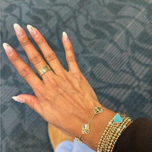 14k solid gold Love Ring in Gold